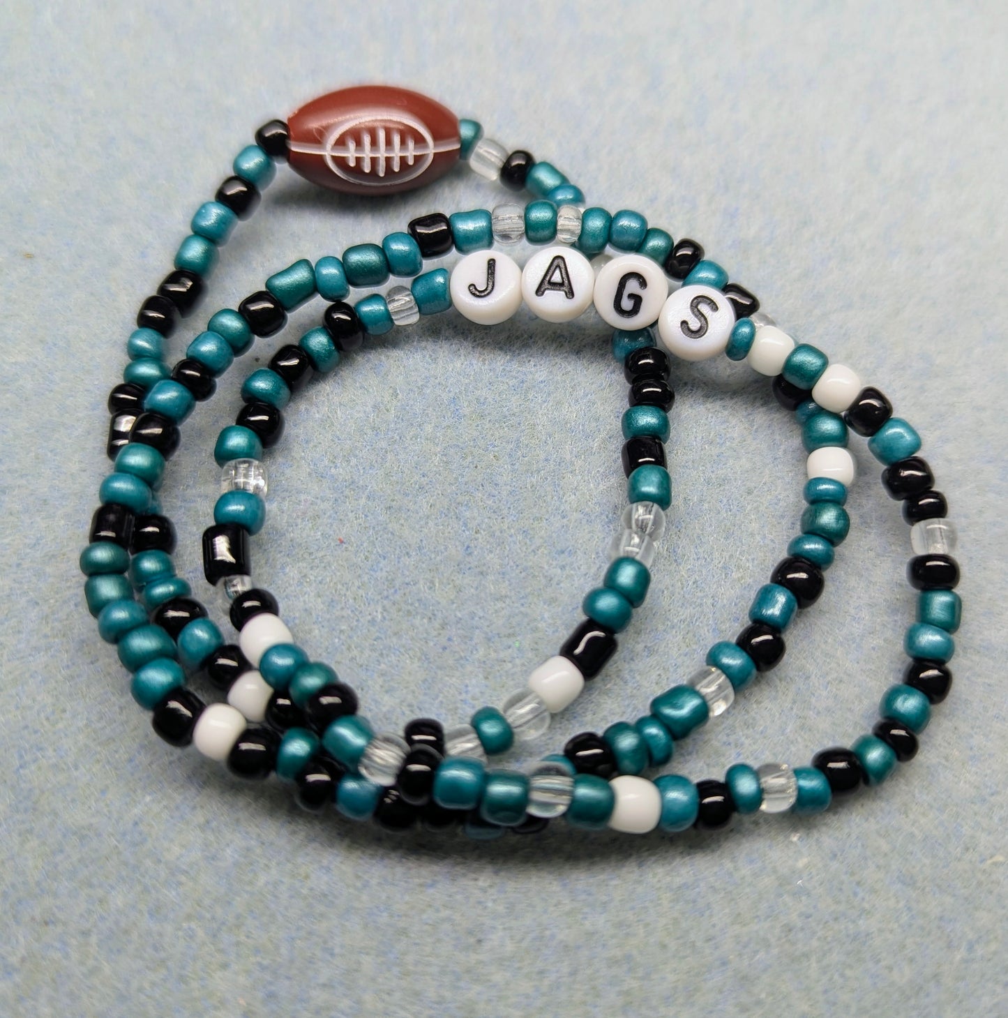 Jags Seed Bead Bracelet Stack