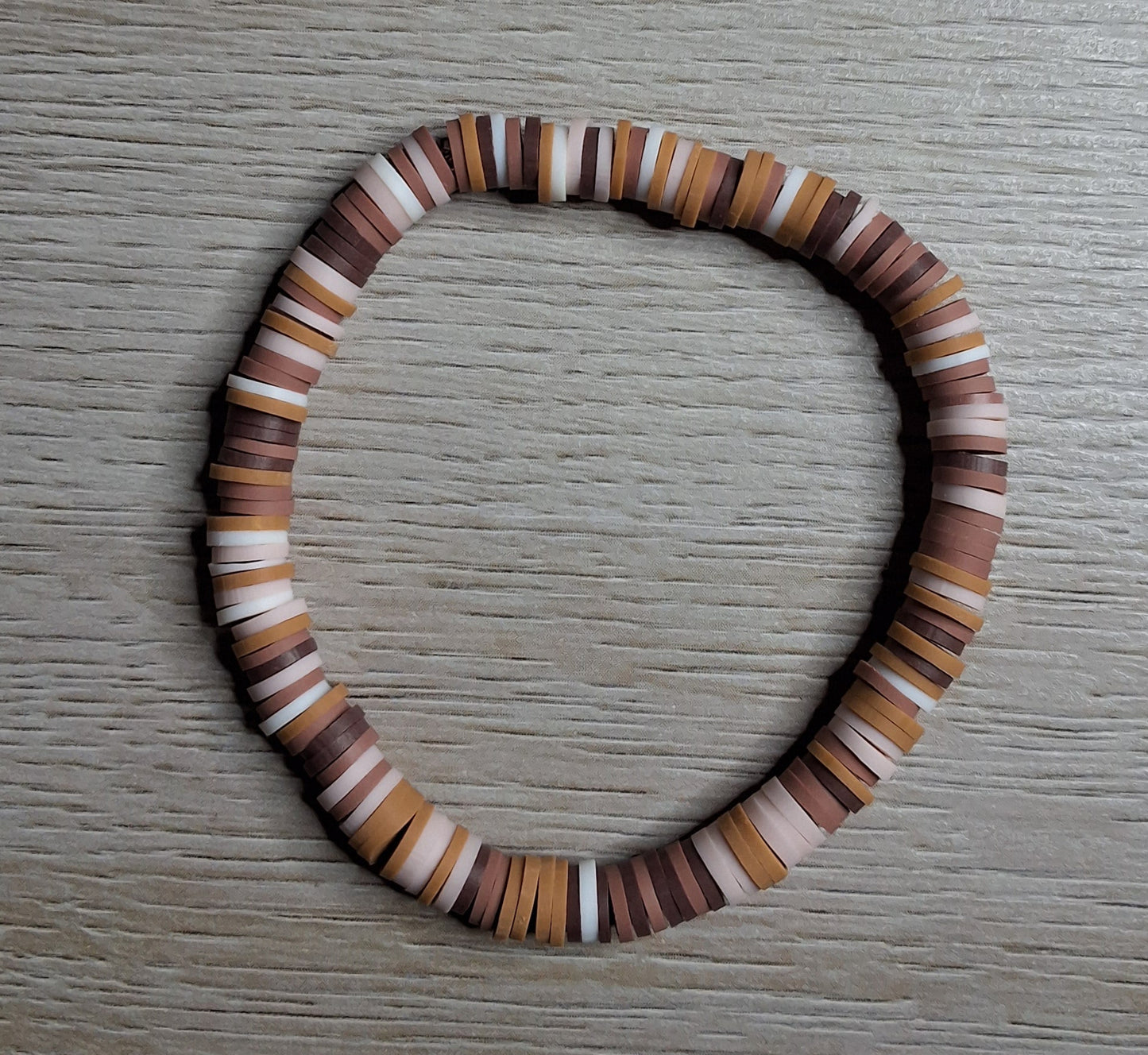 Beige Babe Clay Bracelet