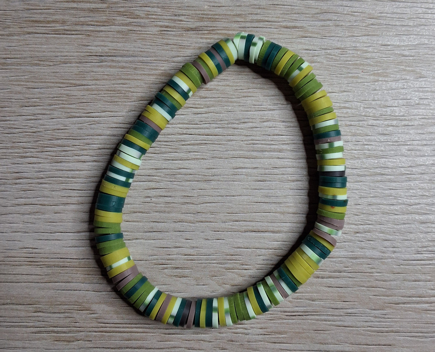 Mossy Meadow Clay Bracelet