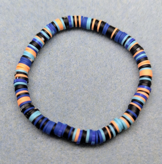 Bluey Peach Clay Bracelet