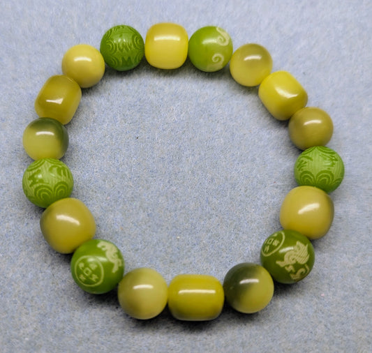 Neon Green Bodhi Bracelet