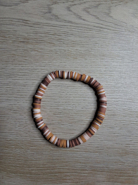 Beige Babe Clay Bracelet