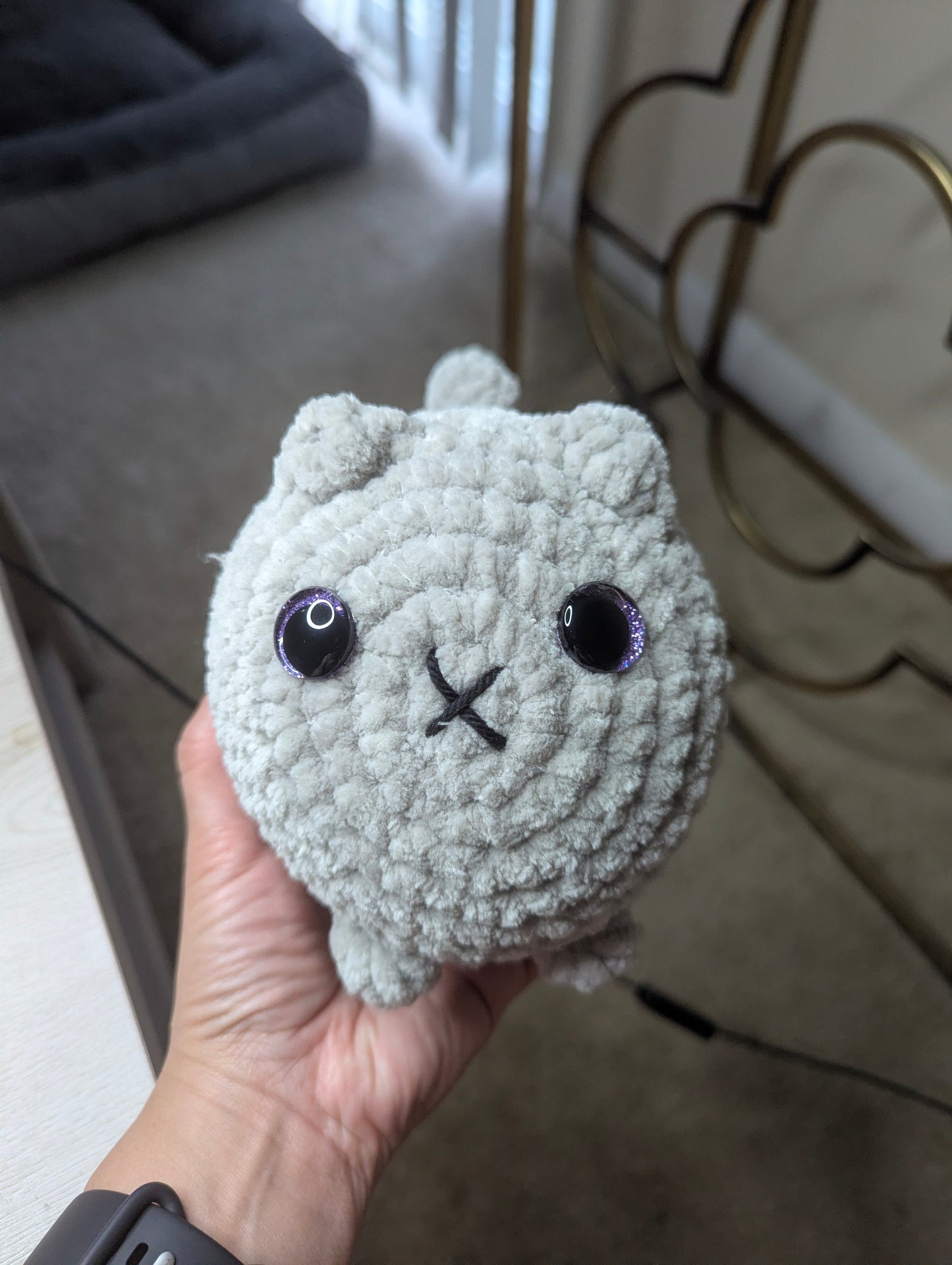 Grey Loaf Cat